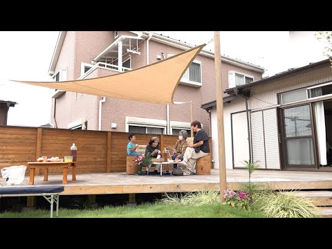 スギを使った木の塀、ヒノキのウッドデッキ：スゴいぞ！ニッポンの木のチカラ2020