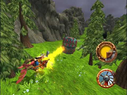 Mountain Pass Barrel Challenge - Jak & Daxter: The Precursor Legacy