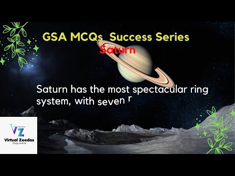 Saturn | Solar System | Everyday Science Mcqs | GeneralScience Mcqs CSS PMS FPSC PPSC NTS OTS PTS