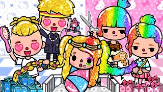 Soy la chica diminuta en una familia de gigantes | Historia Muy Triste | Toca Life World | Toca Boca