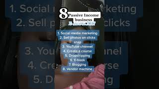 Top 8 passive income side hustles to start now #passiveincometips