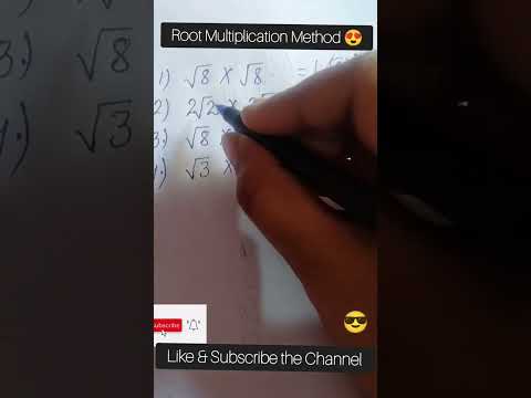 How to solve roots questions | Roots questions trick | Roots Questions class 9th #mathshorts #math