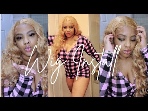 WATCH ME INSTALL MY NEW AMAZON SYNTHETIC WIG FT. YACURCUR