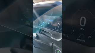 How the Ford Lightning shows energy usage #ev #electrictruck #ford #fordlightning