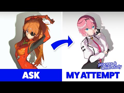 What can we learn from trying to draw like ASK (askziye)?