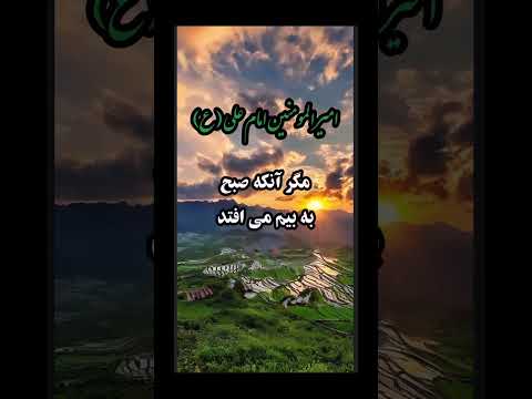 امام علی علیه السلام می فرماید | #امام_علی #اهل_بیت #امام_زمان