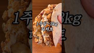 -3kg 빼면서 매일 먹은 디저트