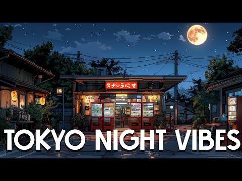 80's Lofi City 🔥Tokyo Night Vibes 🌃 Lo fi Beats To Sleep, Relax [lofi hiphop mix]