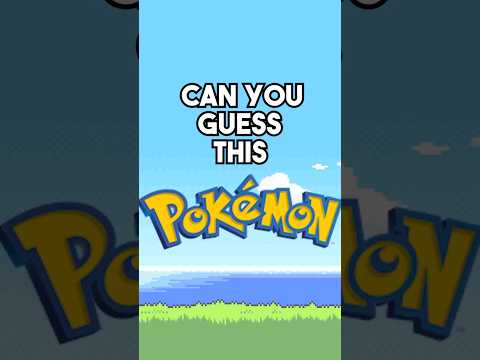 Can YOU Guess THIS Pokemon???