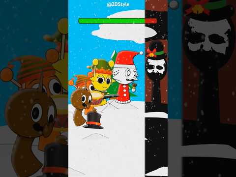 Incredibox Sprunki christmas Wenda vs Black - Which team will win #sprunki