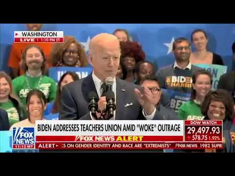 Biden Addresses Teachers Union,