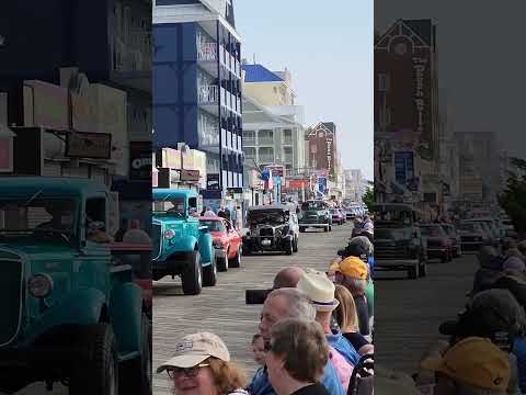 Cruisin through Ocean City🌊 #oldcars #automobile #classiccarshows #classiccars #classiccarsculture