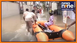 Karnataka | Severe Waterlogging in Bengaluru After Heavy Rainfall | Visuals from Sai Layout | News9