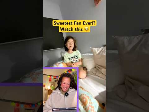 Our Sweetest Fan Ever!? Watch this 🥹 #koalamoon #shorts #bedtime