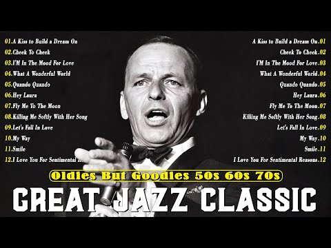 Oldies Jazz Compilation 🎺 Armstrong, Ella Fitzgerald, Dean Martin | 50s 60s 70s Greatest Hits