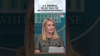 US Gives 30-day Warning To Foreign Nationals For Registration | N18S