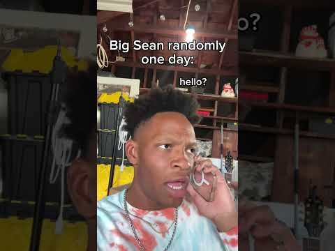 Big Sean randomly one day #relatable #bigsean #idfwu
