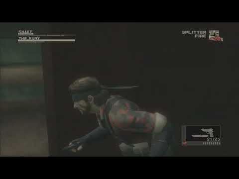 MGS3: The Fury Boss Fight (Non-Lethal) (Fast Takedown)
