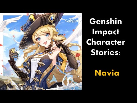 "Navia - Genshin Impact Character Stories | Genshin Lore ASMR Reading