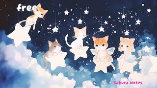 【フリーBGM】「星座にねこ座はありますか？」kawaii future bass和 - 作業用・配信用