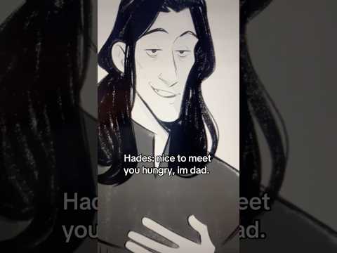 Dad jokes with hades #percyjackson #pjo #art #funny #shorts #fyp #pov #meme #arte #animation #artist