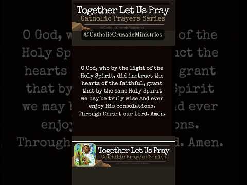 Prayer to the Holy Spirit | #shorts