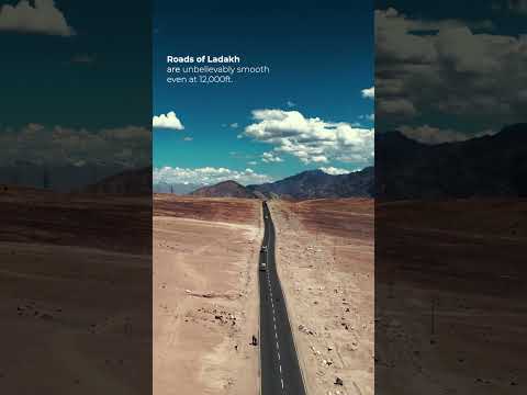 Roads of Ladakh are too good to be true