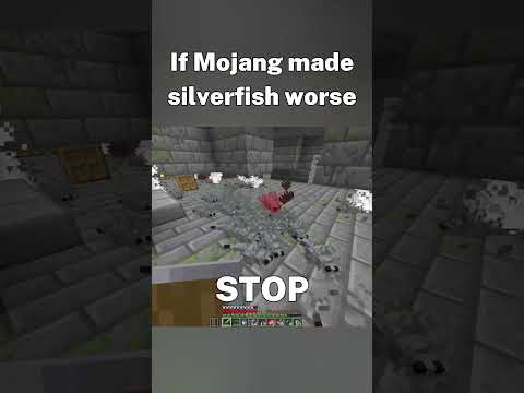 If Mojang Made Silverfish Worse