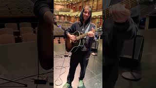When Gibson sends you the best acoustic you’ve ever had ..@gibsonguitar #gibson #acoustic #j45