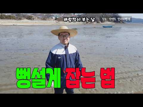 뻥설게 쏙 갯가재 잡는법