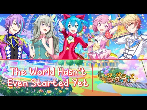 [FULL VER] セカイはまだ始まってすらいない / Wonderlands×Showtime | Color Coded Lyrics プロセカ