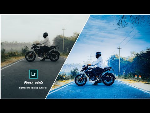 lightroom presets  ॥  Blue tone ॥biker ॥ #lightroomedit ॥ #bikelover