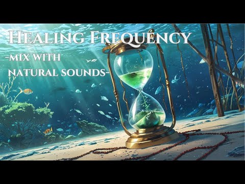 Healing frequency natural sound under the sea for relaxation #calmmusic #healingbgm #sleepmusic