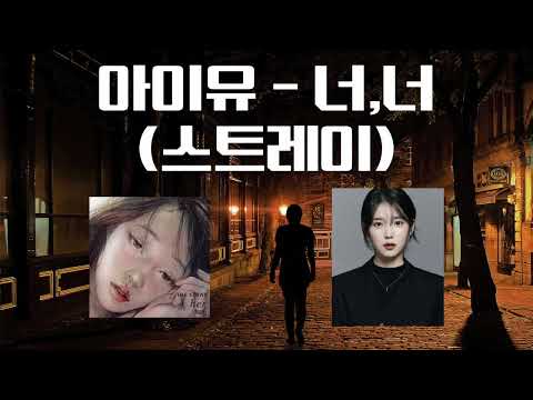 🌙 혼자라고 느껴지는 밤이면, 이 노래로 위로 받아 보아요 - AI 아이유 - 너,너 (스트레이)
