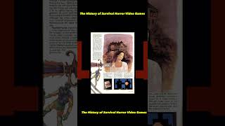 The first horror videogame #horrorhistory #horrortube #videogamehistory