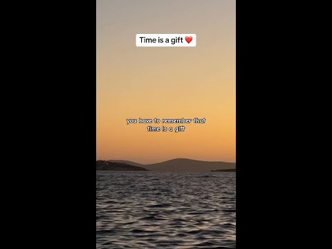 Time is a gift. Use it wisely ❤️⏳