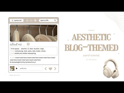 aesthetic blog-themed carrd tutorial!　⁺　© wonyologist
