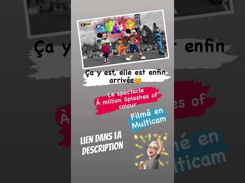 Le spectacle A million splashes of colour en enfin disponible sur la chaîne 🤗🥰