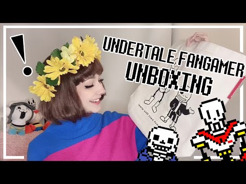 FANGAMER UNBOXING! Undertale Merch & Vinyls!