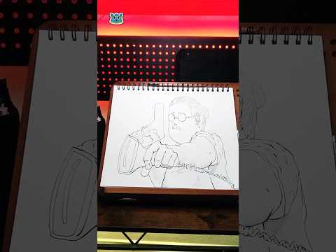 🔥✍️ Sakamoto Days | Taro Sakamoto | Speed Drawing 🌟