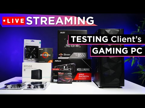 LIVE Streaming: Testing Upcoming ₱30k+ Budget Gaming PC | Q & A