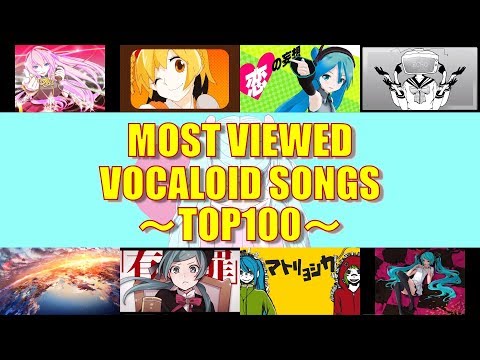 TOP100 MOST VIEWED VOCALOID SONGS on niconico