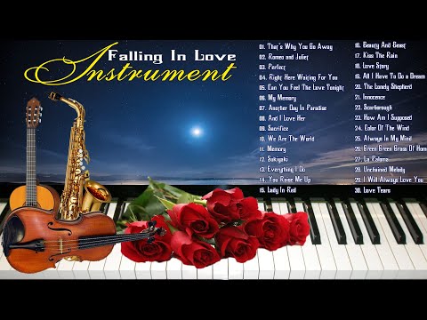 Top 100 Beautiful Romantic Instrumental Love Songs  - Best Relaxing Instrumental Music