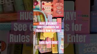 Giveaway 2025! #giveaway #skincare #makeup #preppy #shorts
