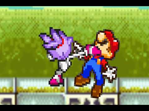 Short fight animation (Mario vs Blaze)