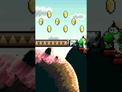 How To Tell Between Normal and Red Coins in Super Mario World 2: Yoshi’s Island #secret #coin #coins
