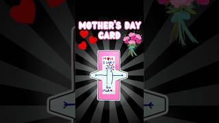 Mother's day special card tutorial💐❤️ #diy #craft #papercraft #art #handmade #origami #cardmaking