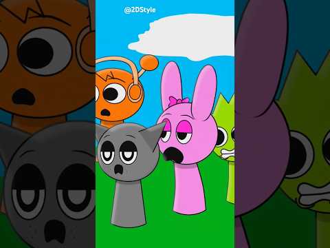 funny Sprunki animation evil Simon #sprunki