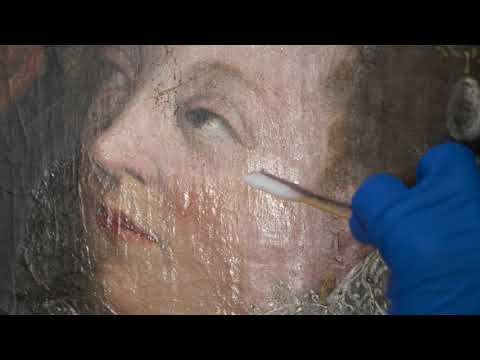 Part 6: The varnish removal process. Lavinia Fontana Conservation and Research Project