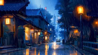 RAINING IN ＯＳＡＫＡ 🌧️ Rainy Lofi Songs To Calm Down And Relax Your Mind 🌧️ Pluviophile Lofi
